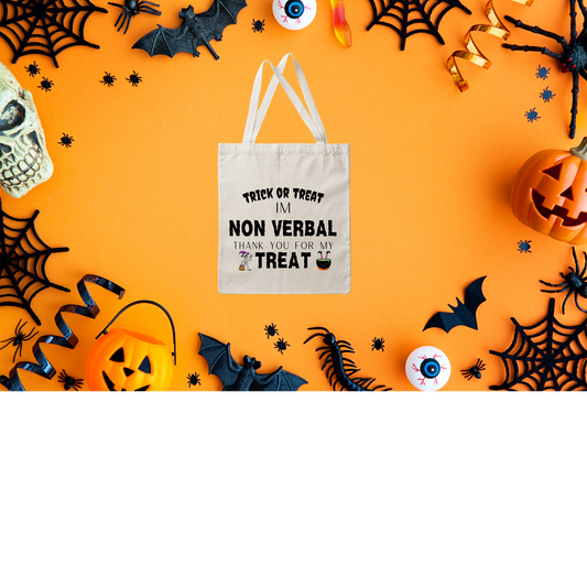 Non Verbal Trick or Treat Bag