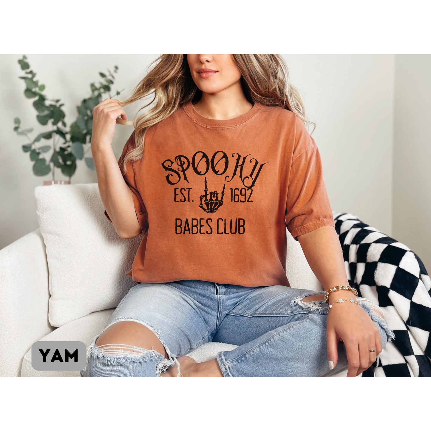 Short Sleeve Spooky Babes Club T-shirt