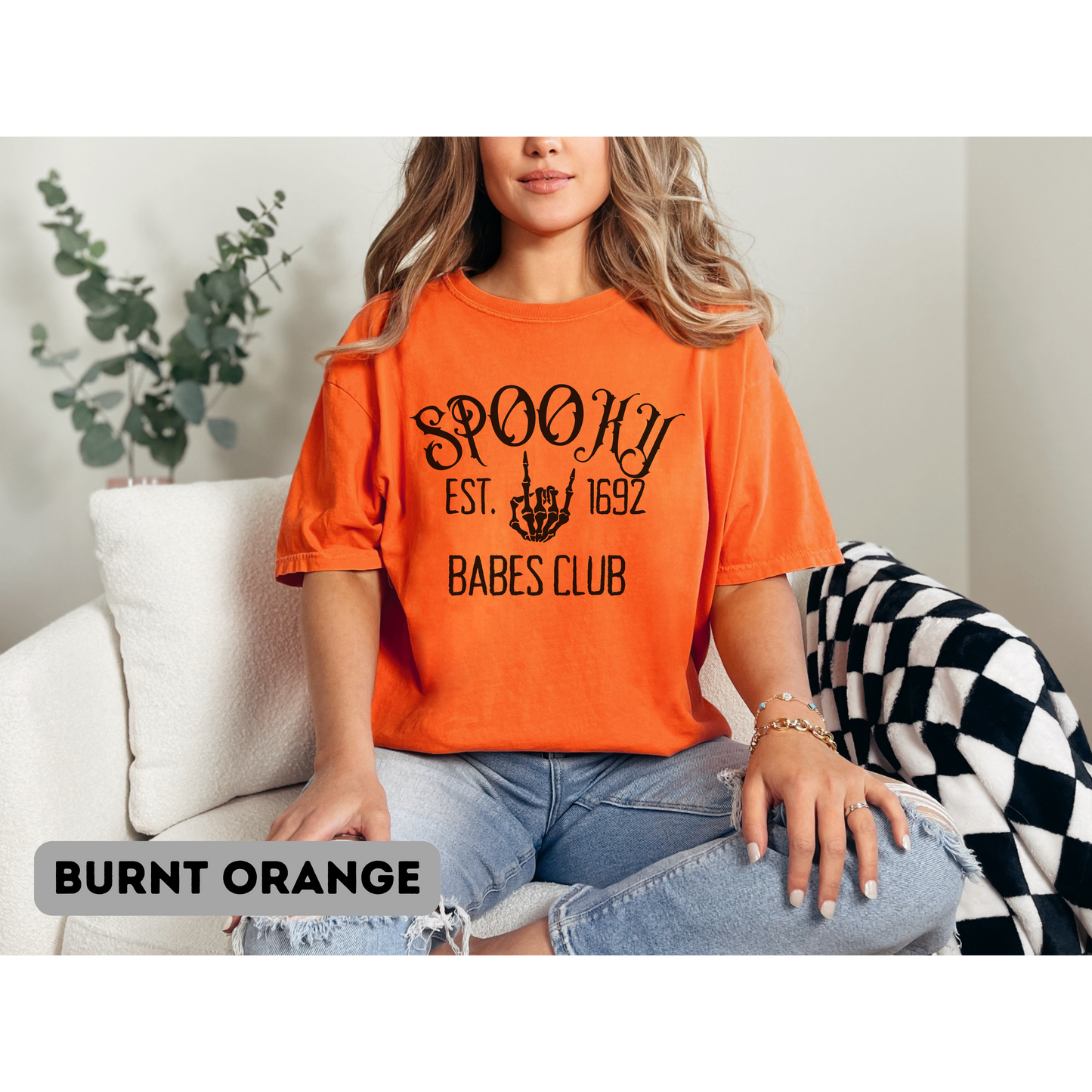 Short Sleeve Spooky Babes Club T-shirt