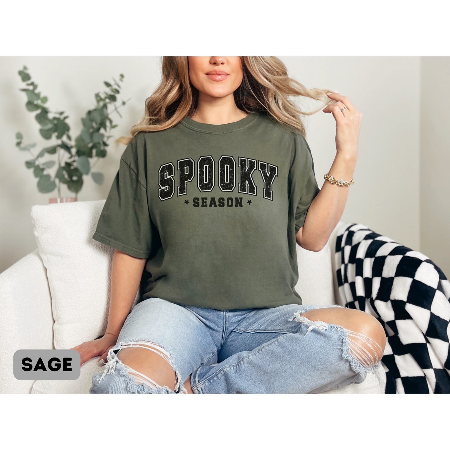 Short Sleeve Spooky Season T Shirt