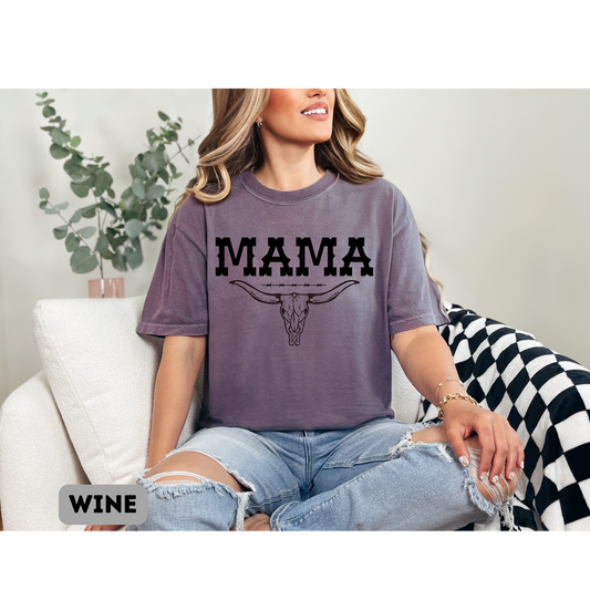 Short Sleeve Western Mama T-shirt