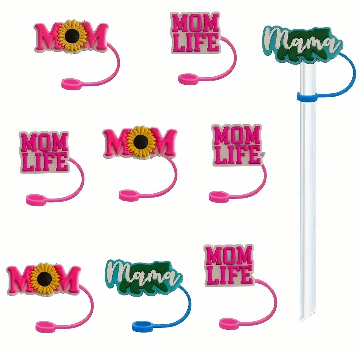 MOM Straw Topper